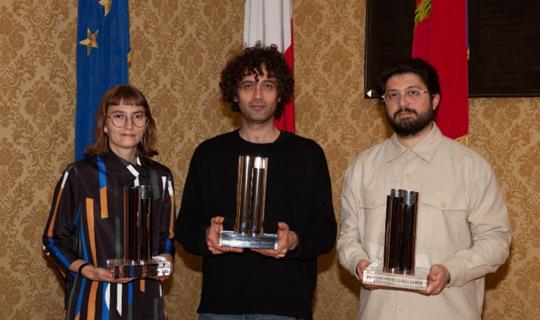 I vincitori del premio internazionale "Giovan Battista Calapai e Theodora Van Mierlo Benedetti"