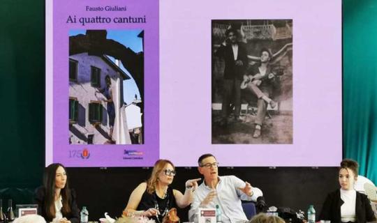 “Ai quattro cantuni”: Fausto Giuliani presenta il suo terzo libro a Colonna