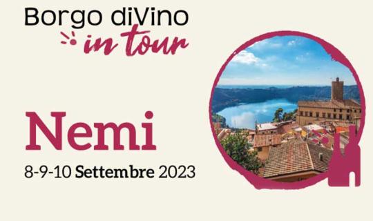 NEMI 8-9-10 settembre 2023: Vino per tutti guardando il lago