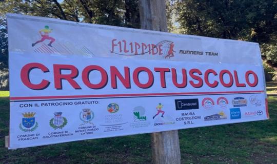 Frascati. Successo per la CronoTuscolo 10 km di corsa tra natura e storia