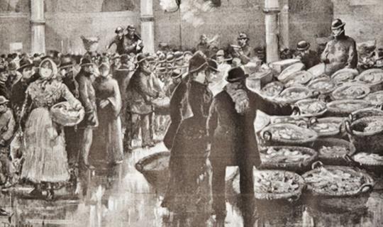 Er cottio dell’antivigilia de Natale pe la “cena de magro” der 24 dicembre