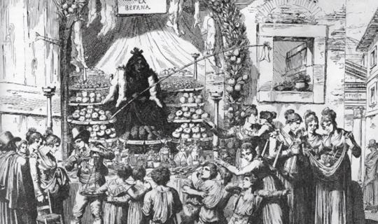 La Befana viè de notte! E porta dentro un carzettone giucarelli, dolcetti e carbone