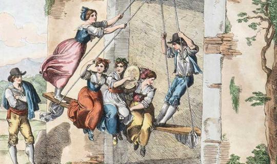 Li giochi e li passatempi de li regazzini de tanti anni fa